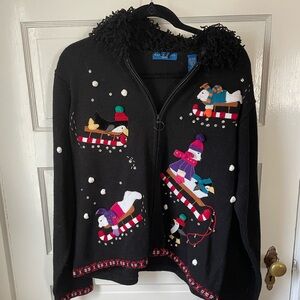 HOLIDAY SALE!!! Karen Scott Black Sweater